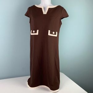Lilly Pulitzer Chocolate Brown Cleary Dress Sz 6